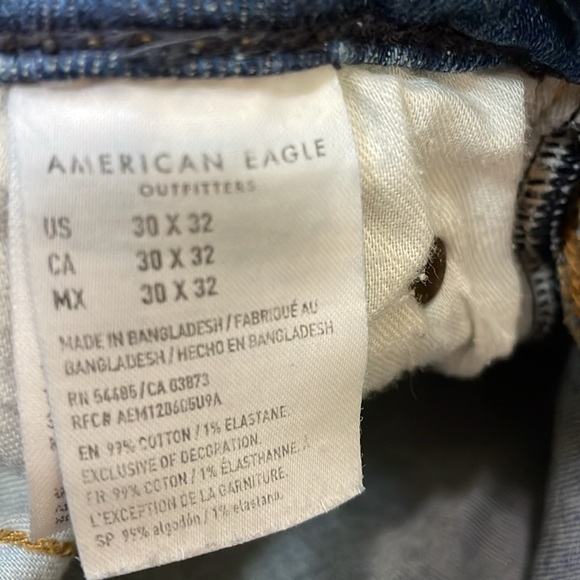 American Eagle Straight Jean 30/32 - Picture 5 of 6